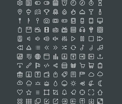 220Line Icon Set