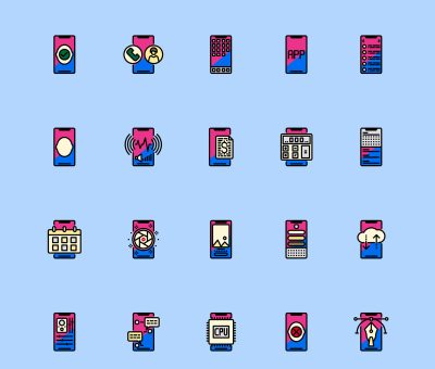 50-smartphone-element-icons