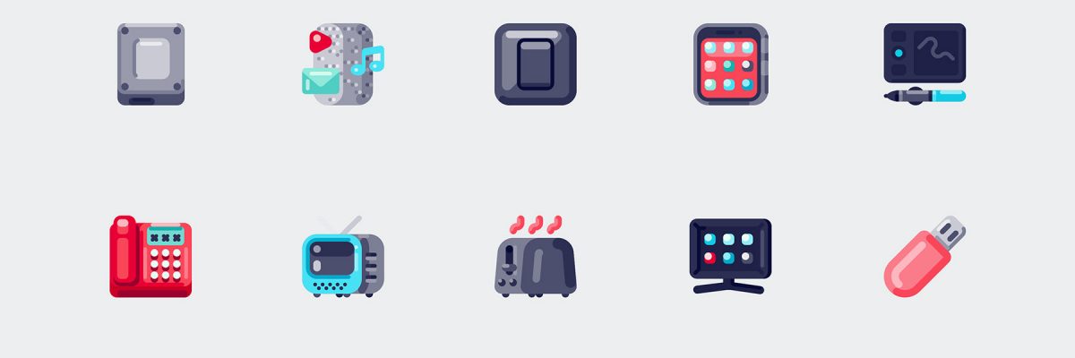 60-electronic-device-element-icons